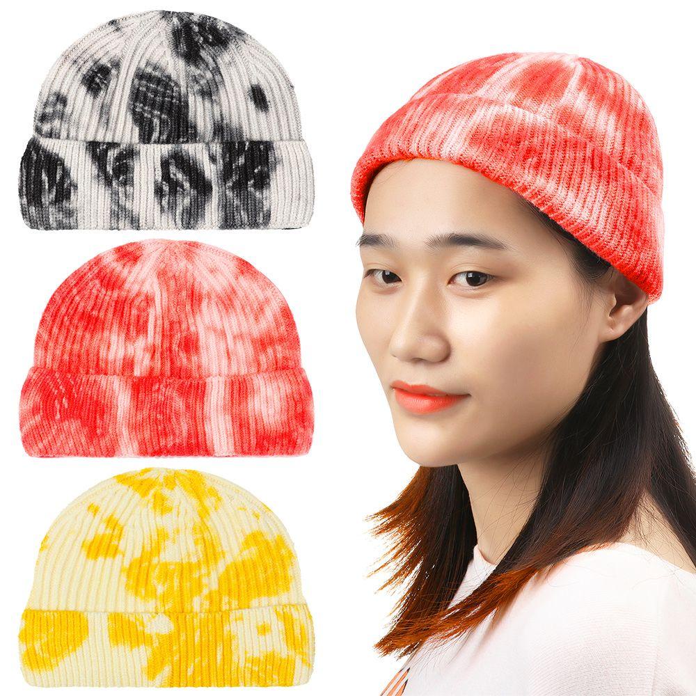 MIH Mũ Dệt Kim Unisex Co Giãn Phong Cách Hip Hop Thời Trang Thu Đông