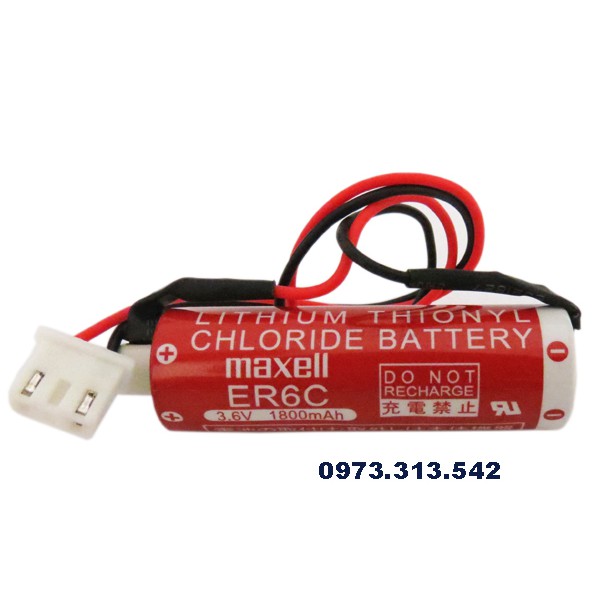 Pin ER6 Maxell 3,6V pin nuôi nguồn PLC