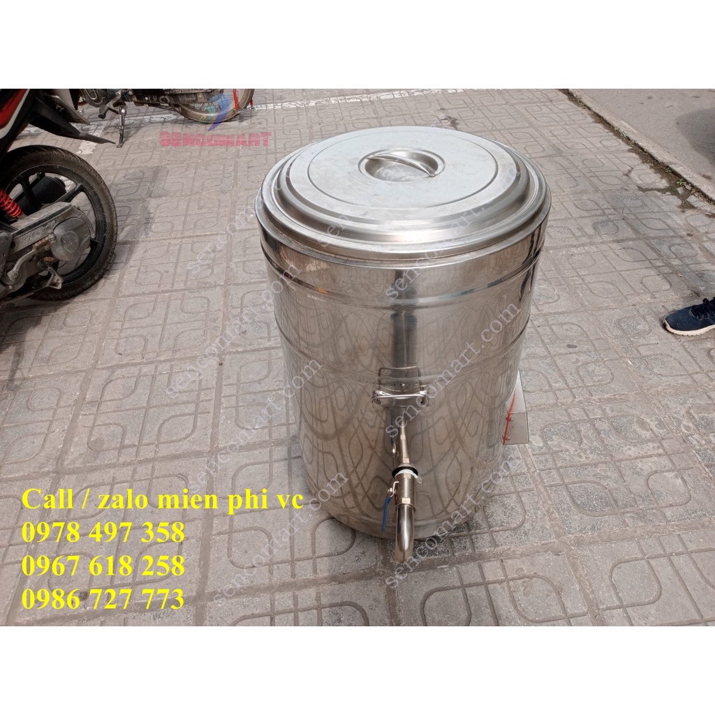 Xả kho nồi cháo, nồi hầm đủ các loại tại SENCOMART, nồi 30L, 50L, 70L, 100L