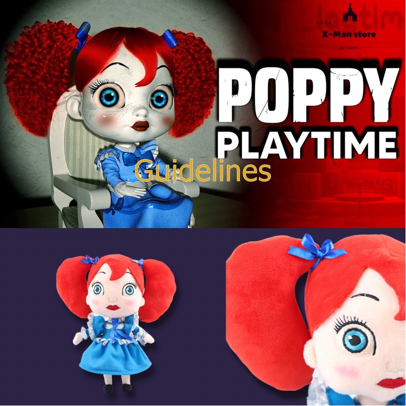 Đồ chơi thú bông động vật chủ đề Poppy Playtime Huggy Wuggy cho bé