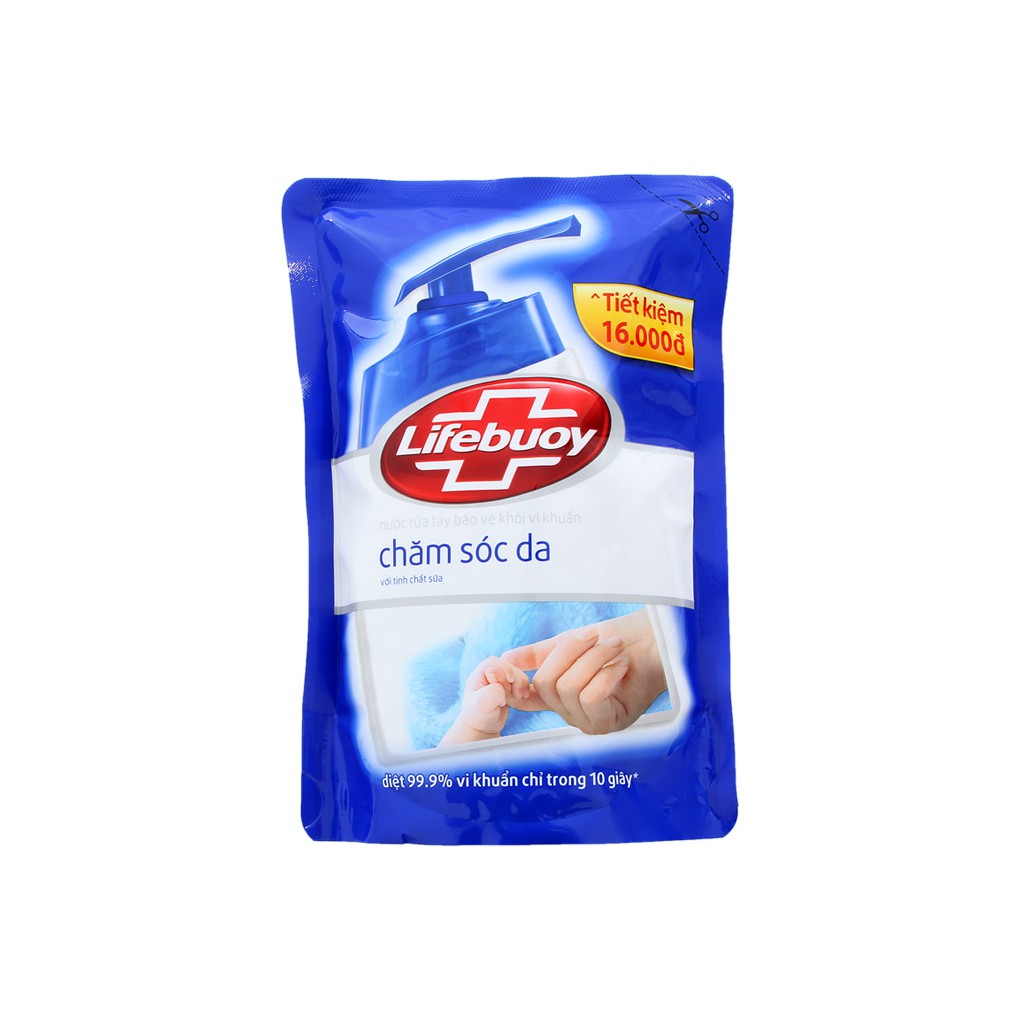 Nước rửa tay Lifebuoy 450g chăm sóc da túi | BigBuy360 - bigbuy360.vn