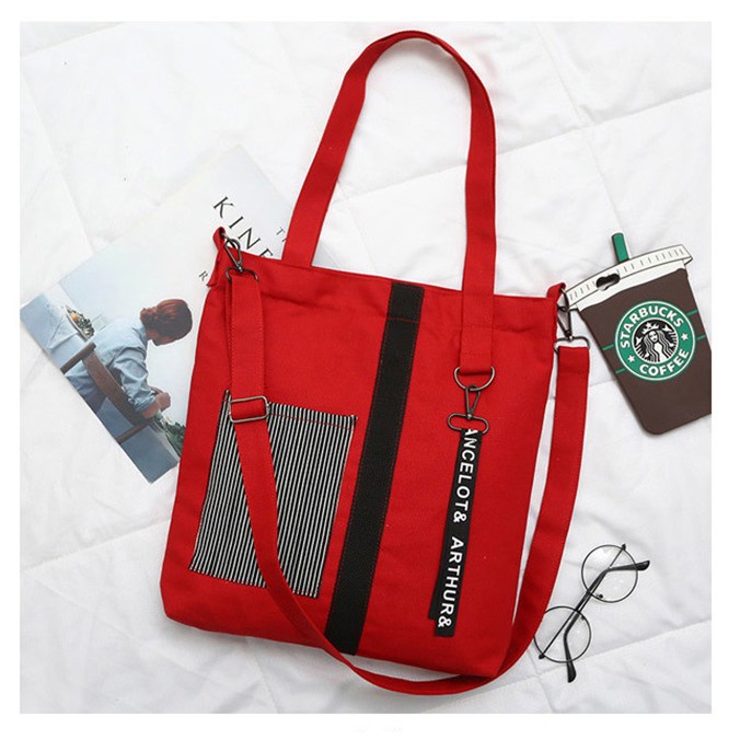 ⚡Follow Shop Săn Deal⚡Túi Tote Vải, Túi Tote Sọc Thời Trang, Túi Tote Xinh, Túi Tote Hot | BigBuy360 - bigbuy360.vn