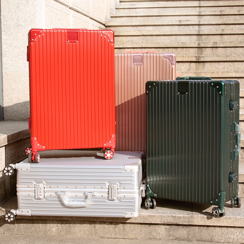 Vali khung nhôm khóa sập cao cấp chống vỡ, chống trộm size 20 inch 24 inch 29 inch - Valiking