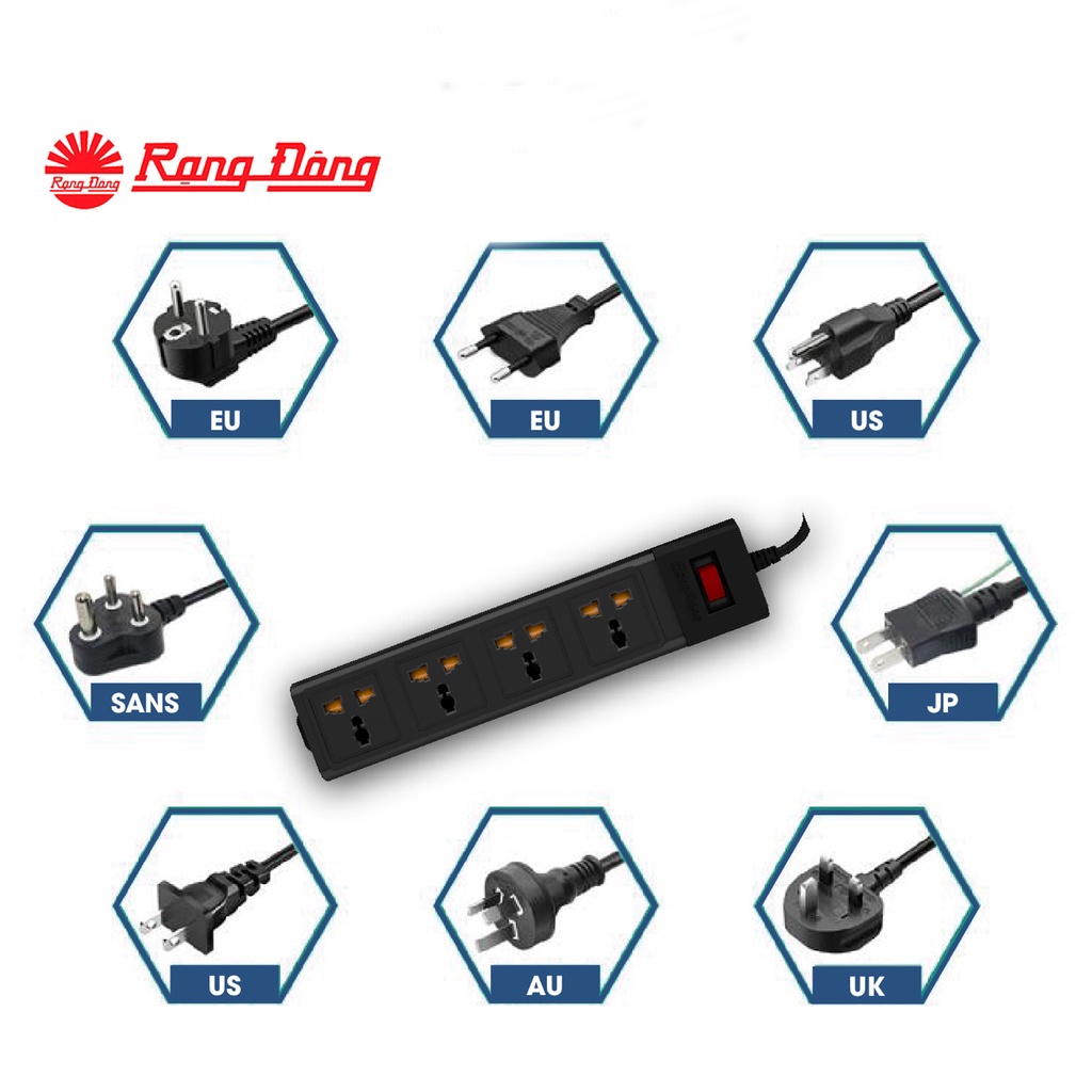 Ổ cắm RẠNG ĐÔNG Thông Minh Wifi, Đa Năng + Sạc USB , điều khiển qua App điện thoại. mã OC02.WF, OC02.USB
