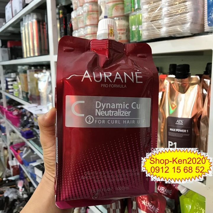 Thuốc uốn duỗi ép tóc Aurane Pháp 1000ml x2 Aurané