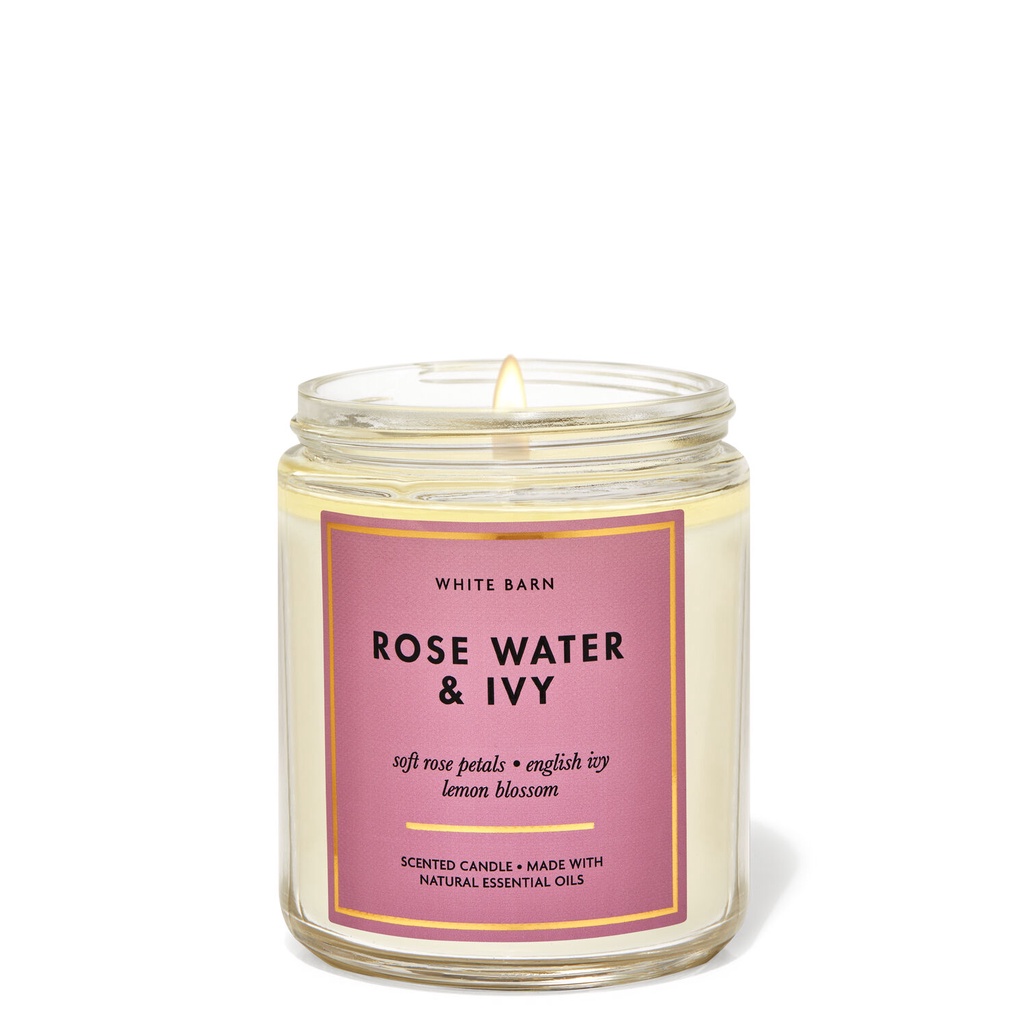 ( Có quà tặng) 1-Wicked Candle Nến thơm 1 bấc Bath And Body Works Thơm phòng, thư giãn sâu, giảm Stress