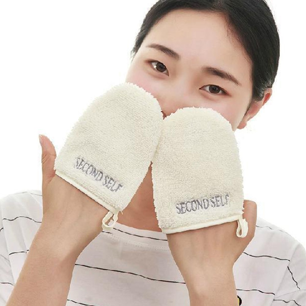Găng Tay Sợi Cotton Tẩy Trang Cá Nhân Bạn Gái Second Self