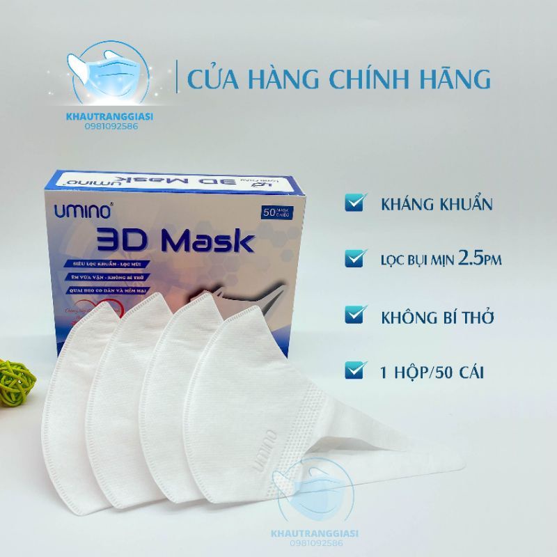 KHẨU TRANG KHÁNG KHUẨN 3D MASK  CÔNG NGHỆ ĐẾN TỪ NHẬT BẢN