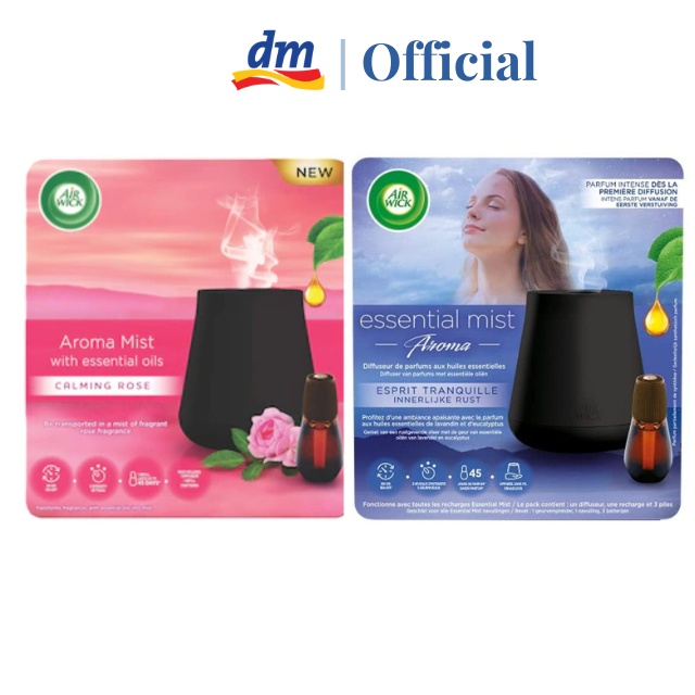 Máy xông tinh dầu Air Wick Aroma Mist hương tinh dầu, chạy pin, Hàng Đức