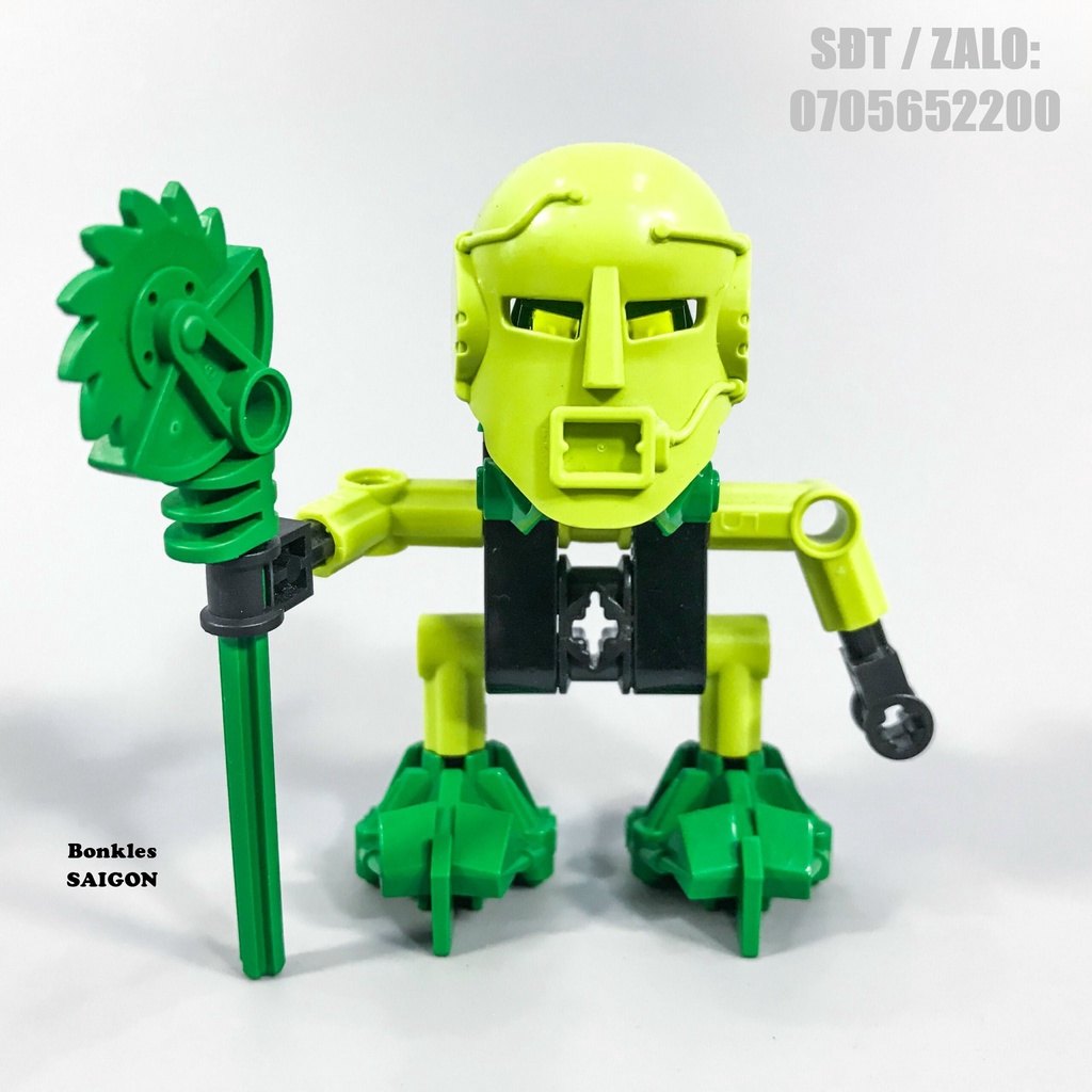 Đồ Chơi Mô Hình Vintage lắp ráp LEGO Bionicle: Turaga Matau 8541 Chính Hãng Đan Mạch (2001)
