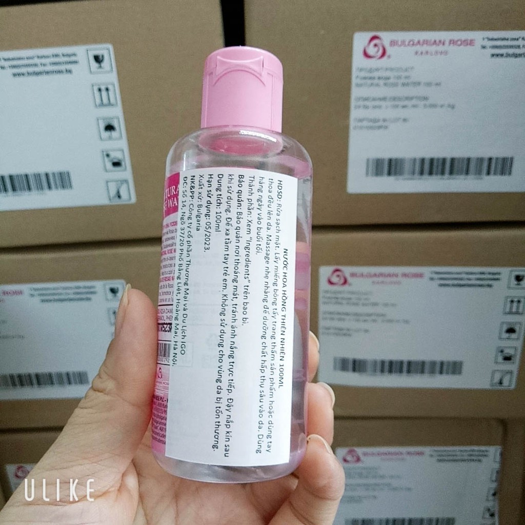 Nước hoa hồng thiên nhiên 100ml - Bulgarian Rose Karlovo | BigBuy360 - bigbuy360.vn