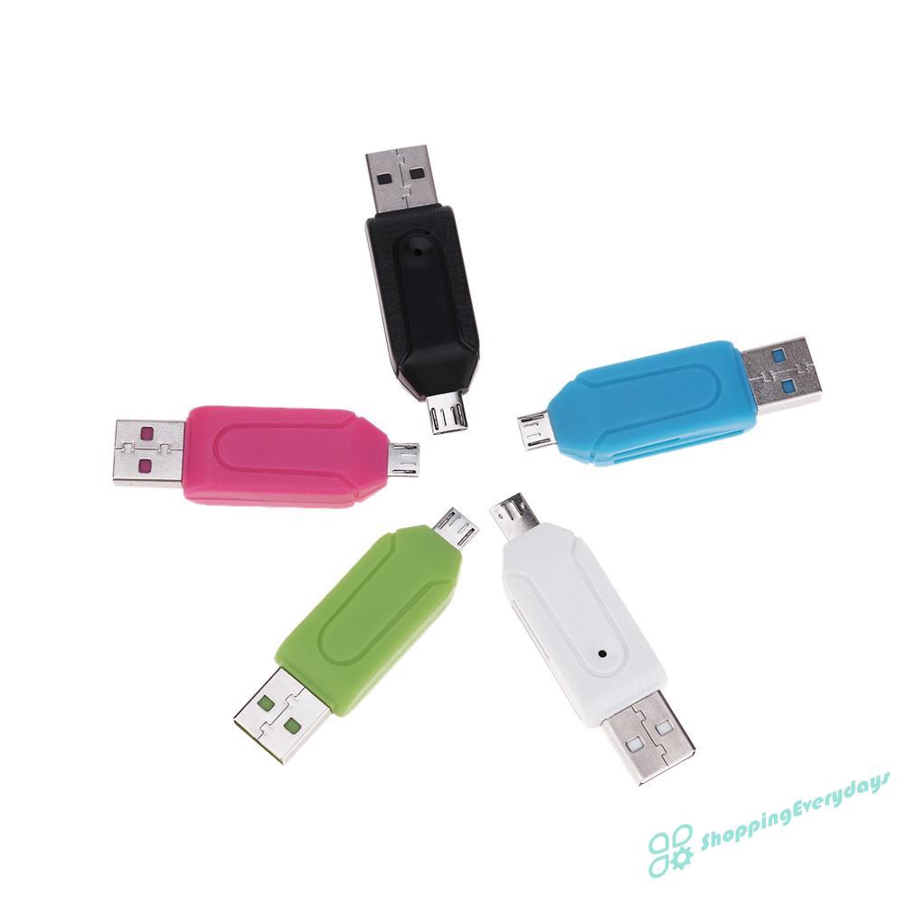 Đầu Đọc Thẻ Nhớ Usb2.0 Micro Usb Otg