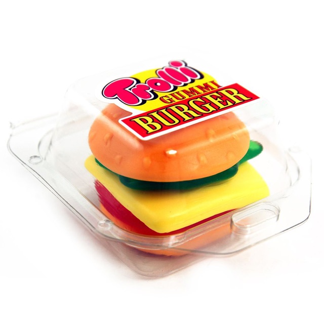 Kẹo dẻo Trolli Burger XXL 50gr hàng Đức