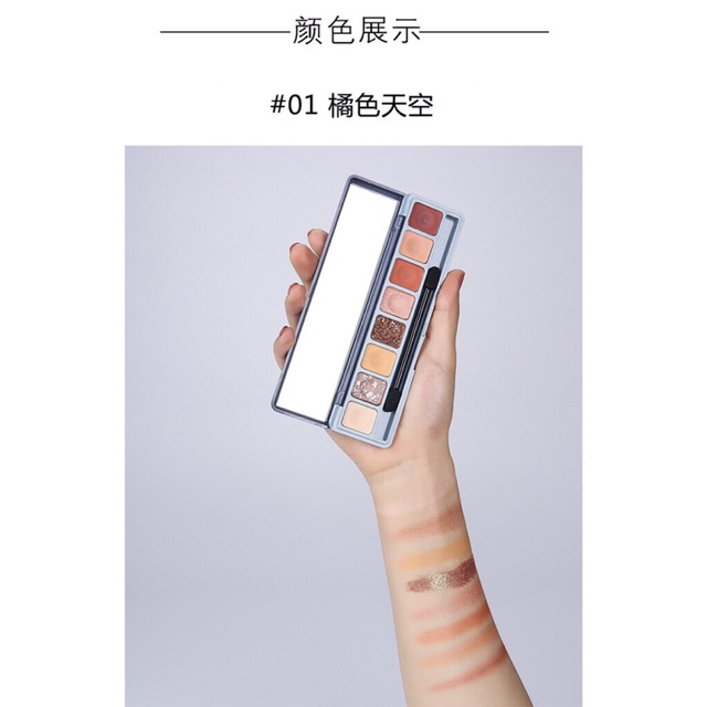 Phấn mắt Lameila 8 ô novo nhũ siêu xinh | BigBuy360 - bigbuy360.vn