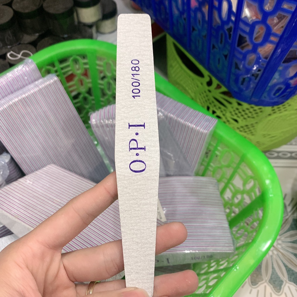 Dũa Móng Tay O-P-I 100/180 Hàng Chính Hãng - Chuyên Mi Nail