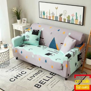 Vỏ bọc ghế sofa 1/ 2/ 3/ 4 chỗ ngồi họa tiết sang trọng dễ thương