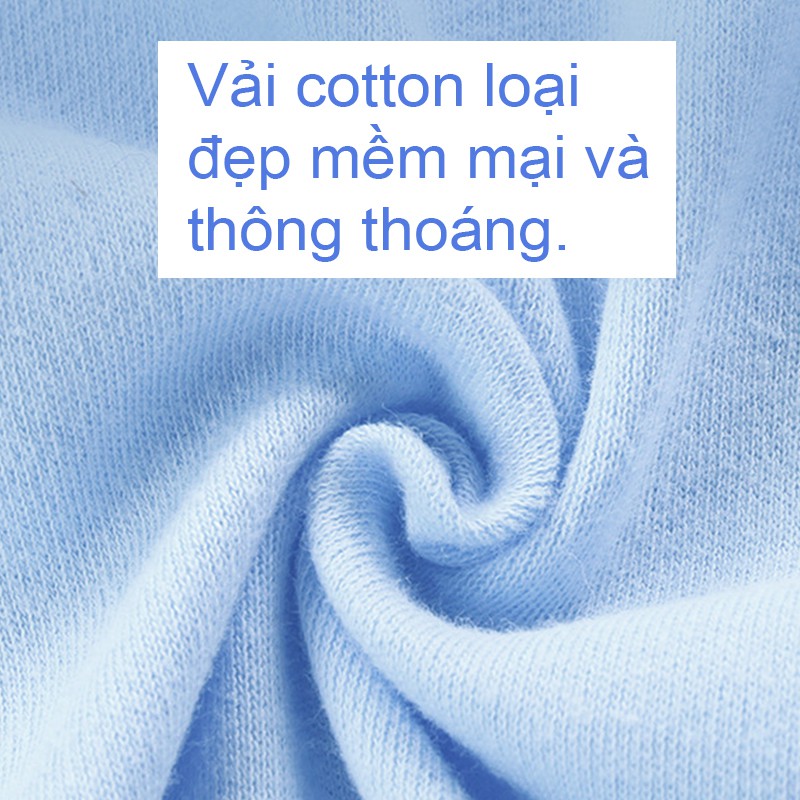 Bộ quần áo cotton dài tay cổ cao cho bé trai bé gái Hàng Quảng Châu xuất Nhật BDT12