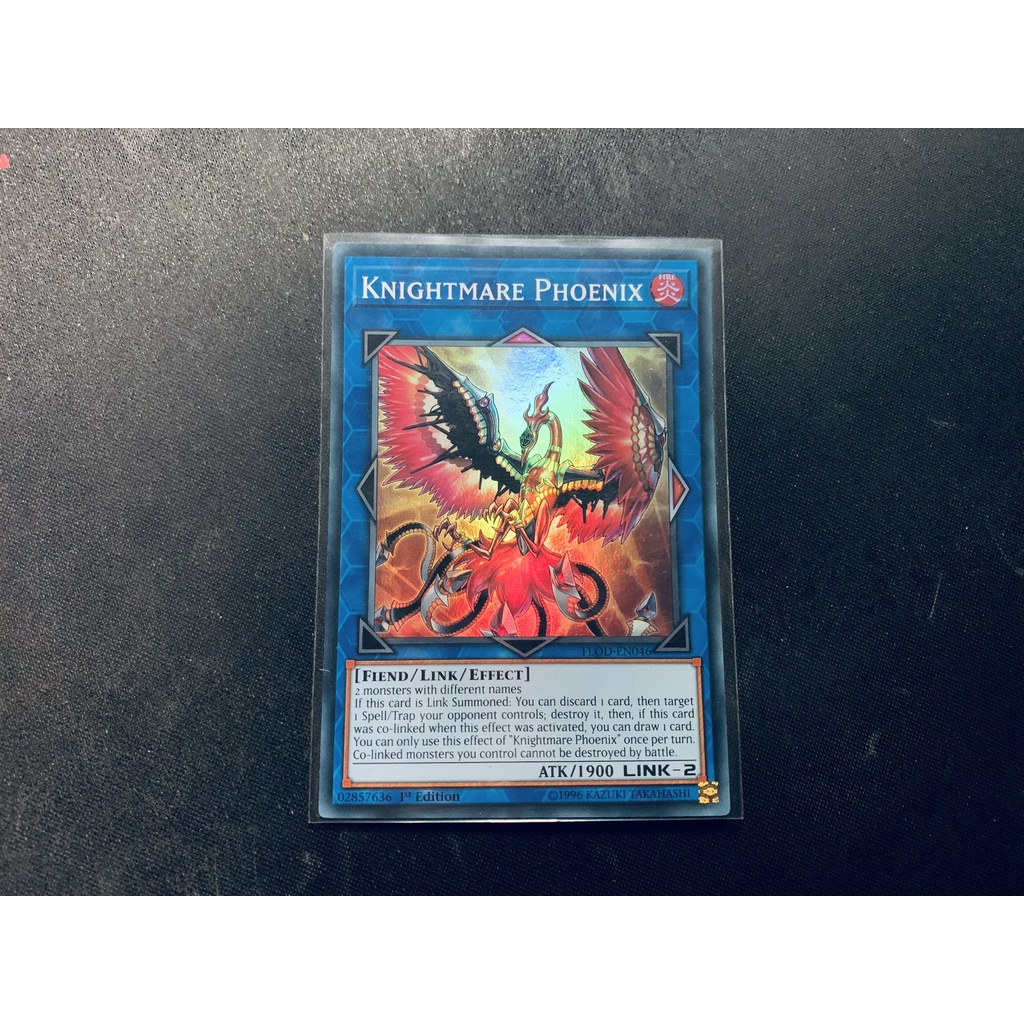 Thẻ Bài Yugioh Chính Hãng Tiếng Anh Knightmare Phoenix