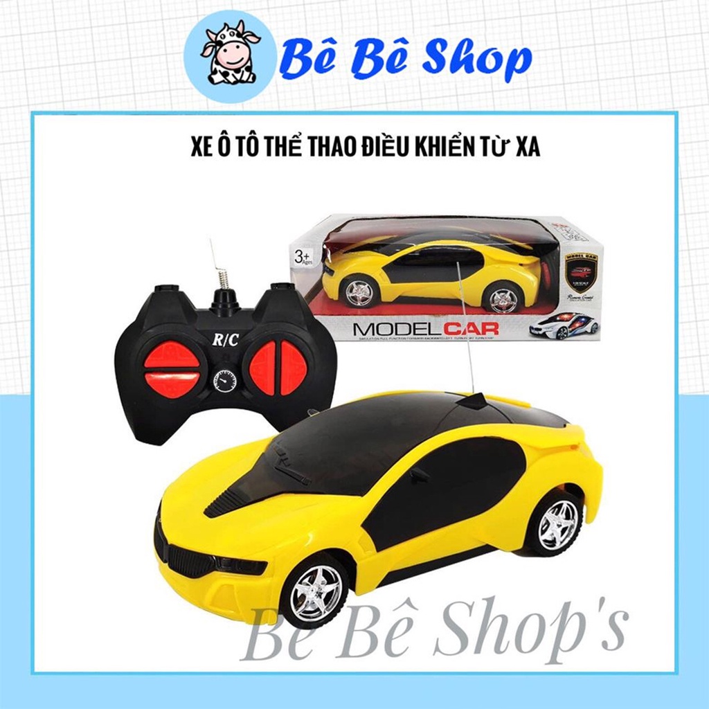 Đồ chơi xe ô tô điều khiển từ xa siêu ngầu cho bé