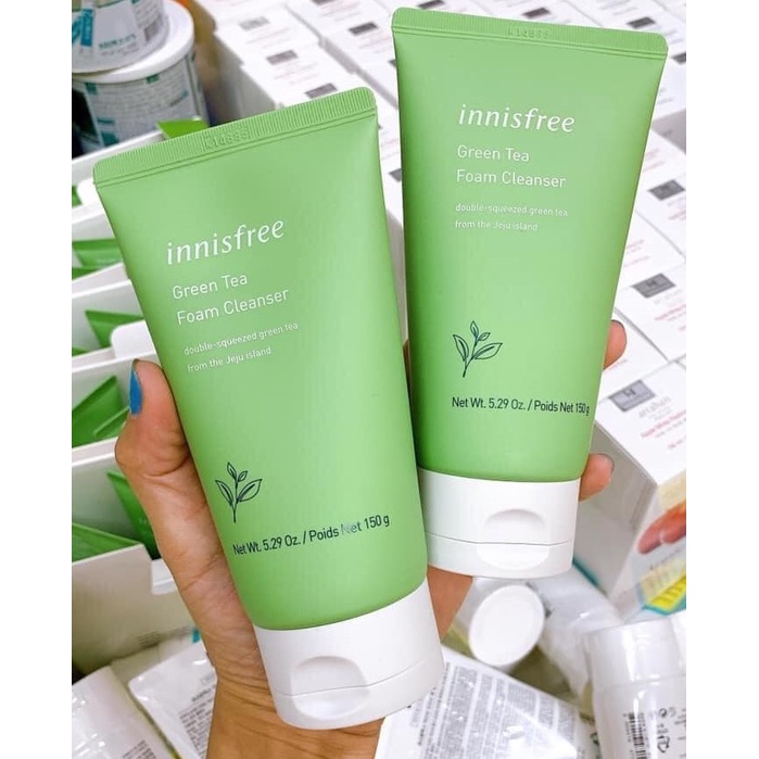 (Chính Hãng) Sữa Rửa Mặt Trà Xanh Innisfree