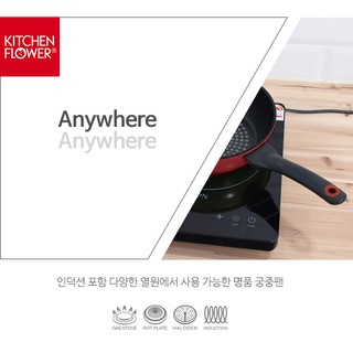 Chảo từ chống dính Kitchen Flower NY-2394 - 28cm