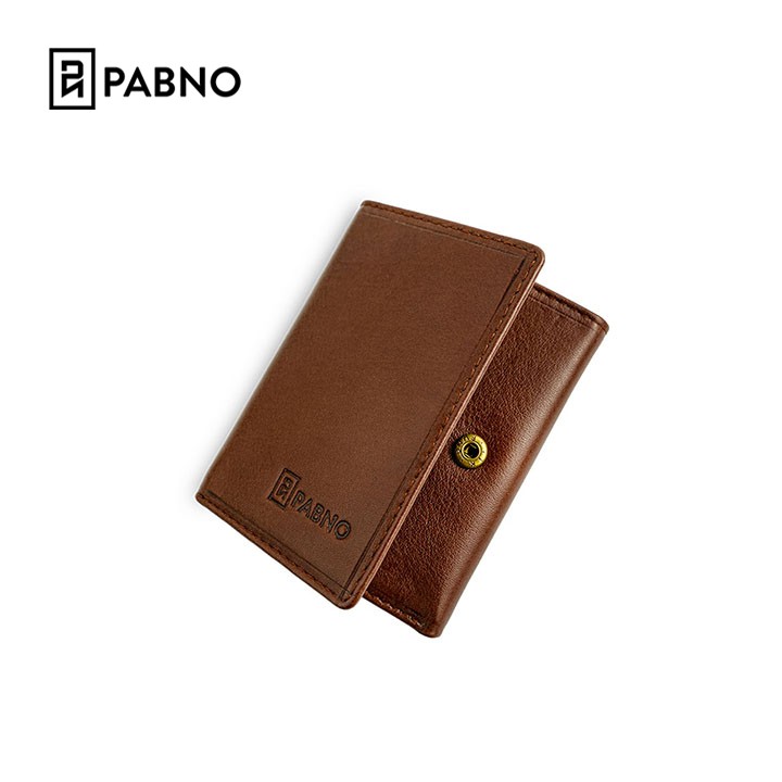 Ví Da Nam PABNO VD69 Mini Gấp 3- Dáng Đứng Sang Trọng Cao Cấp || BH 12 Tháng