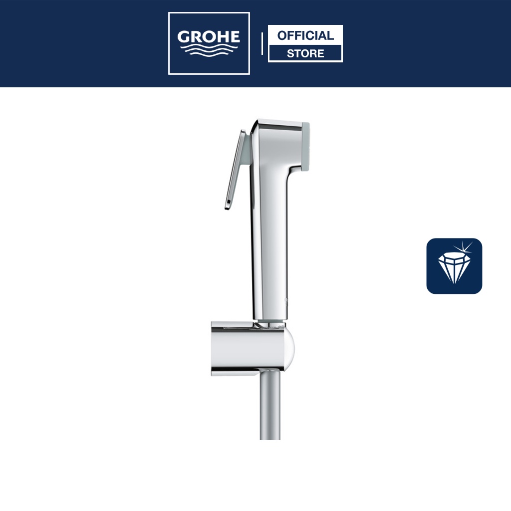 Bộ Vòi Xịt GROHE TEMPESTA-F, Kèm Giá &amp; Dây Sen Silverflex 1250mm - 27513001