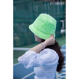 Nón lông nhung - nón vườn rừng