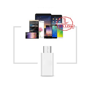 ĐẦU CHUYỂN ĐỔI TYPE C SANG MICRO USB (TRẮNG)