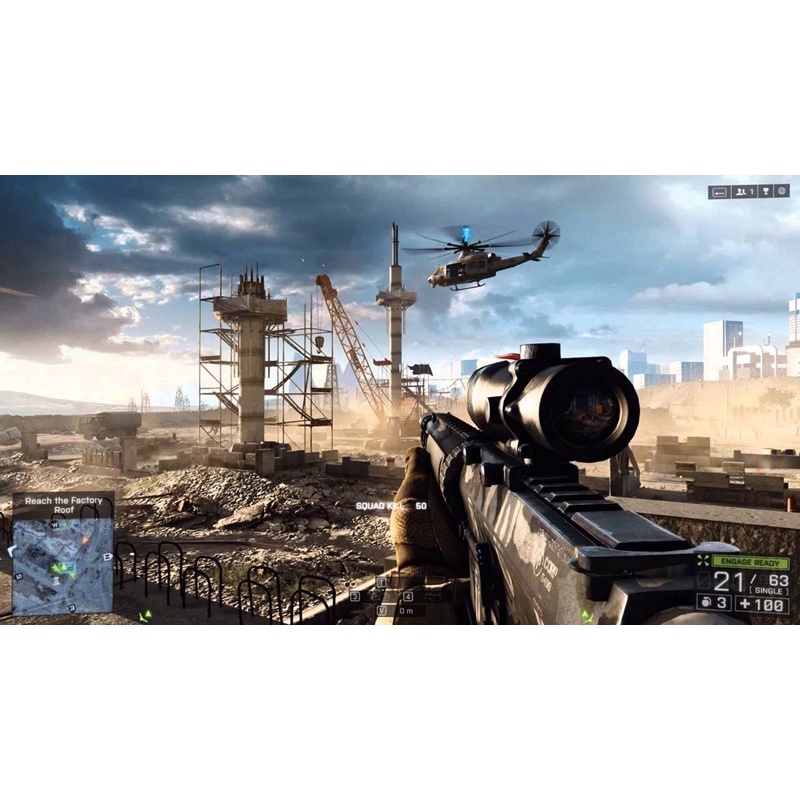 Đĩa chơi Game PS4 : Battlefield 4 Likenew