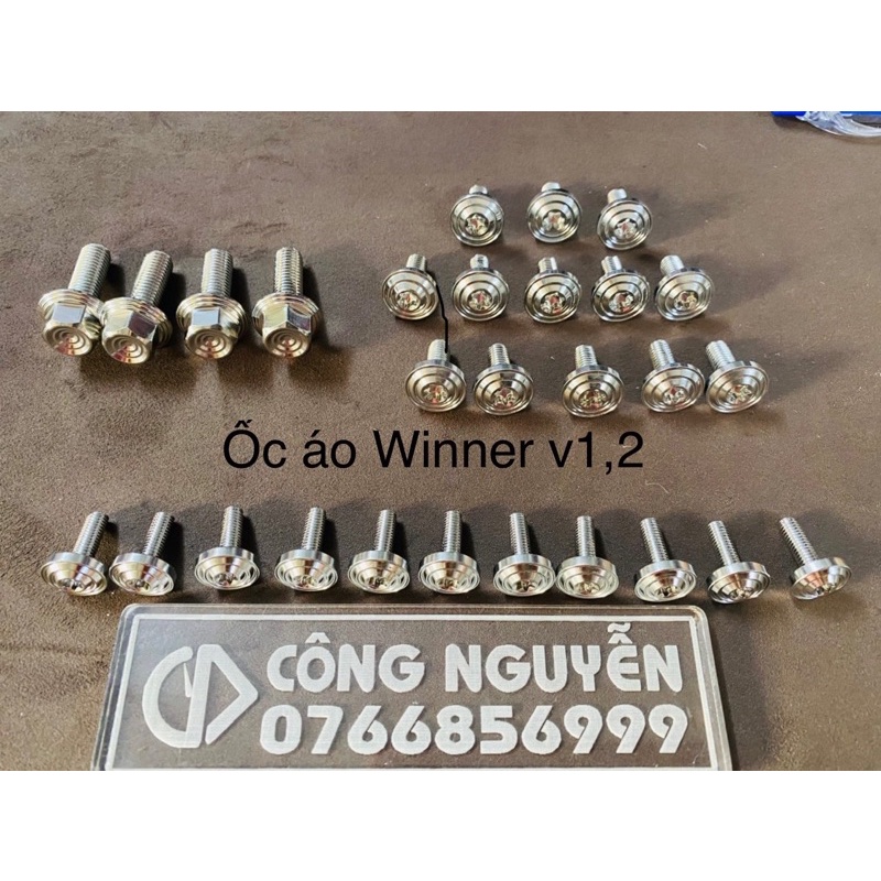 ốc áo wienr v1 v2 salaya inox 304