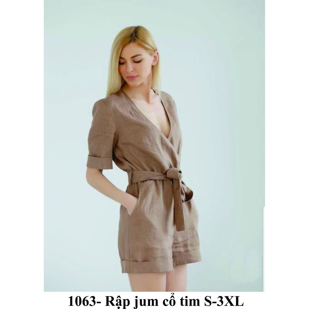 Rập jum cổ tim - rập giấy mã 1063