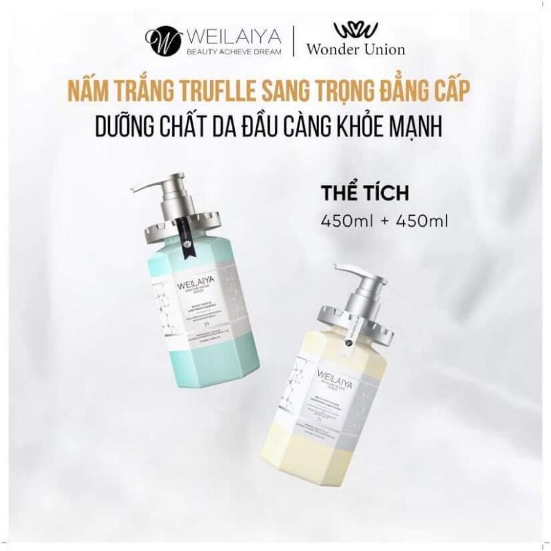 Dầu gội xả Weilaiya phục hồi nấm truffle 14g