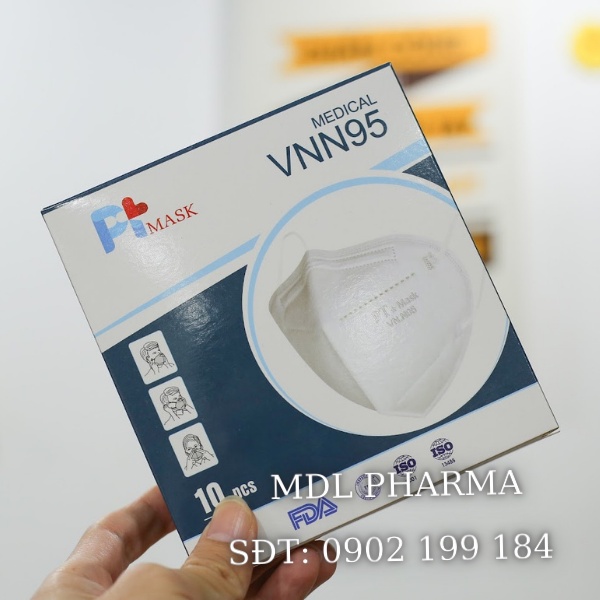 Khẩu trang N95 công nghệ Nhật Bản, chống bụi mịn và kháng khuẩn, hàng công ty chính hãng