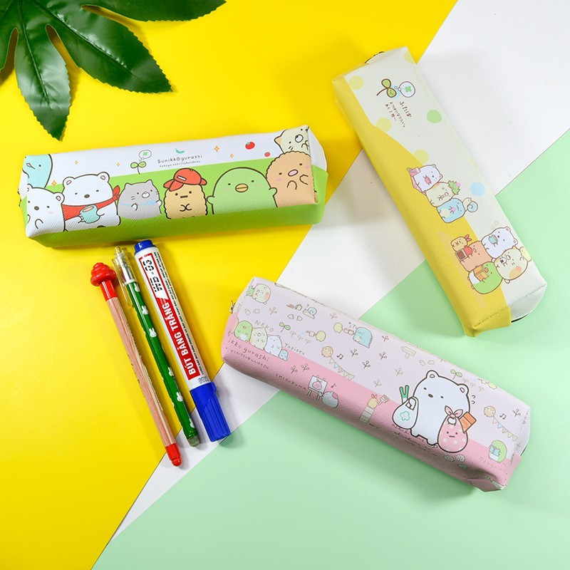 🎀 SỈ BÓP VIẾT 🎀 Hộp bút 19cm hoạt hình nhiều mẫu dành cho bé trai và bé gái