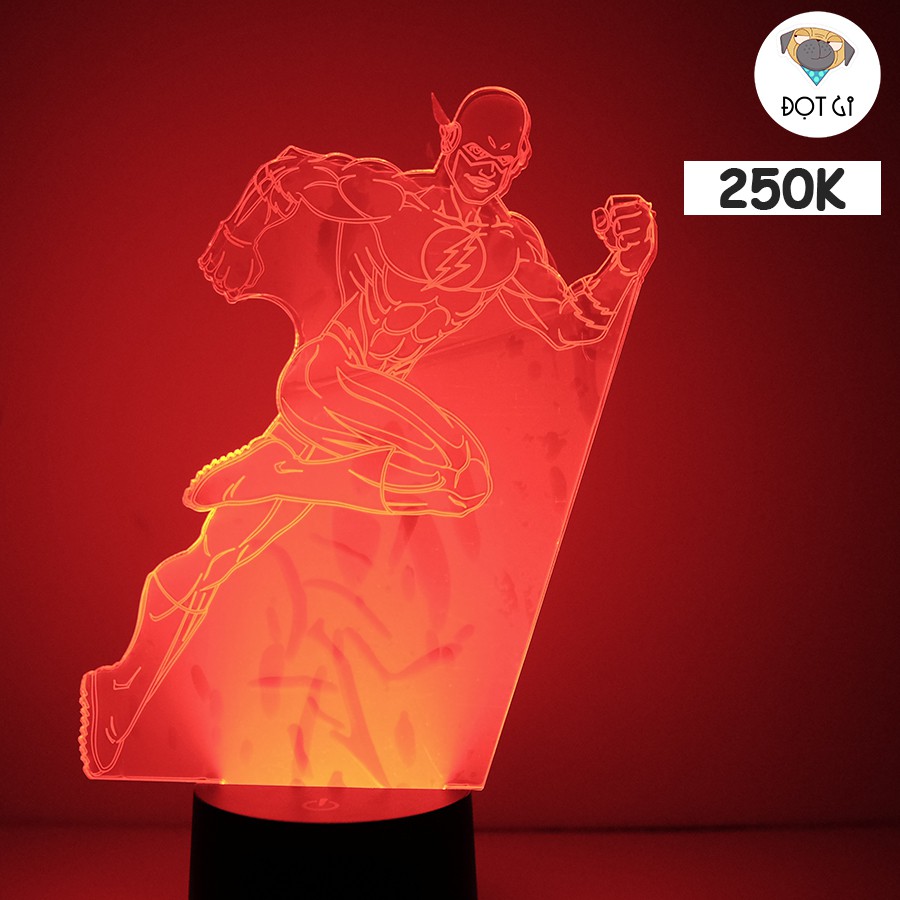 Đèn Led 3D the Flash
