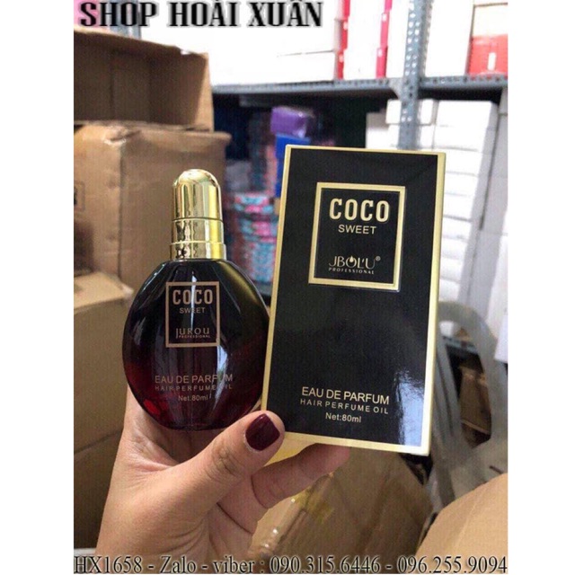 Tinh Dầu Dưỡng tóc giảm rụng tóc hương nước hoa CoCo Sweet L’UÔDAIS - HX1658