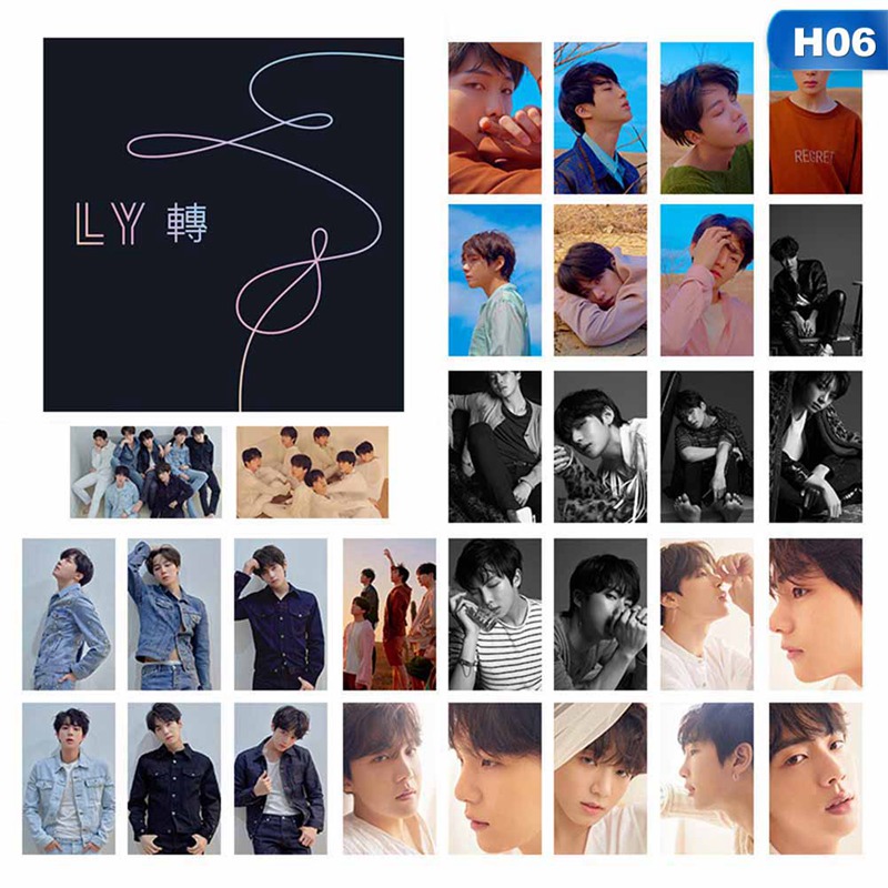 Hộp 30 Ảnh Lomo Card Nhóm Nhạc Kpop Bts