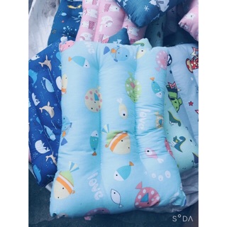 Gối cotton massage 3 rãnh cho bé