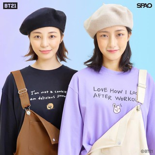 Áo SPAO tay dài nhân vật Bangtan official