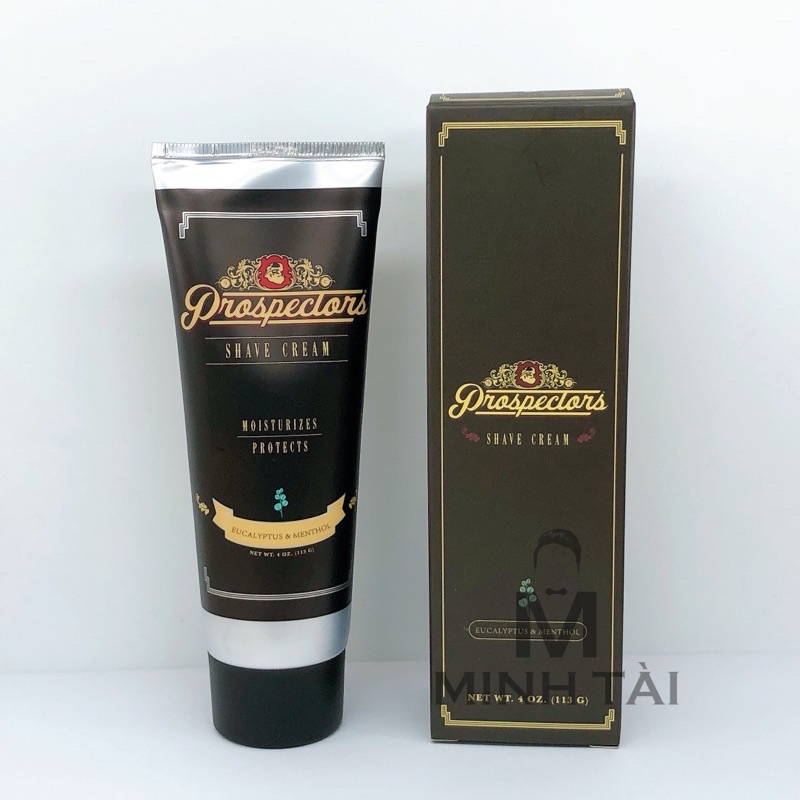 [ Chính Hãng USA ] Kem Cạo Râu PROSPECTORS Shave Cream 113g