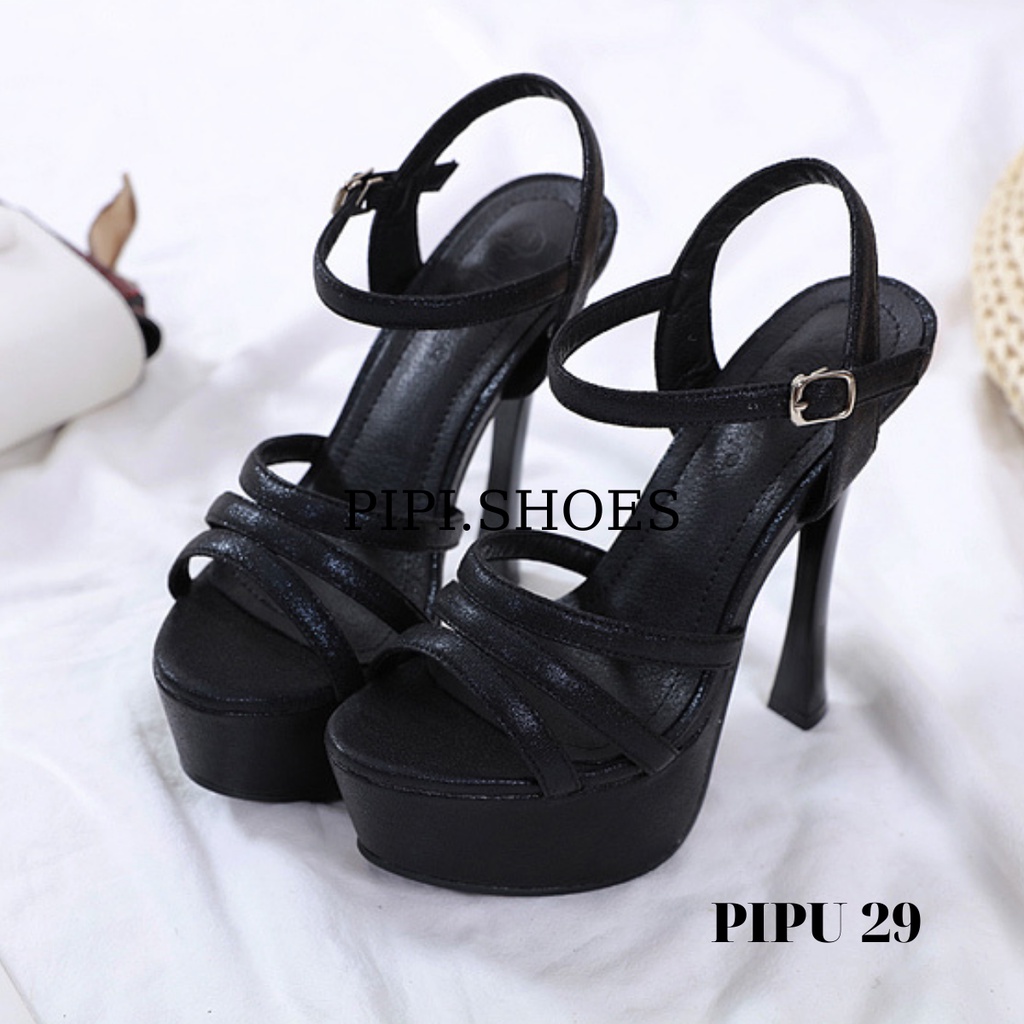 Giày cao gót đế đúp 15cm ,sandal thời trang,hoa hậu catwalk ,giày cưới,pipu 29-15p