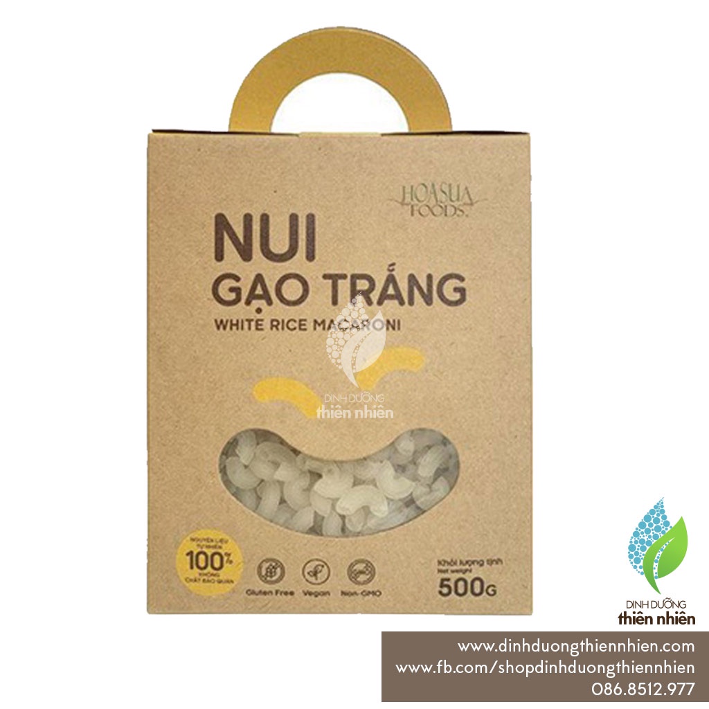 Nui Gạo Trắng, Gạo Lứt Hoa Sữa Macaroni Mì Nui
