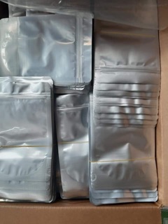 1KG - TÚI ZIP BẠC (NHÔM) 1 MẶT