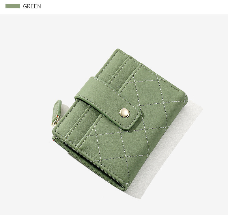 Ví JASMIN NOIR bằng da PU kiểu dáng đơn giản thời trang