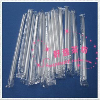 35 ống hút trong suốt (có bọc nilon) phi 12