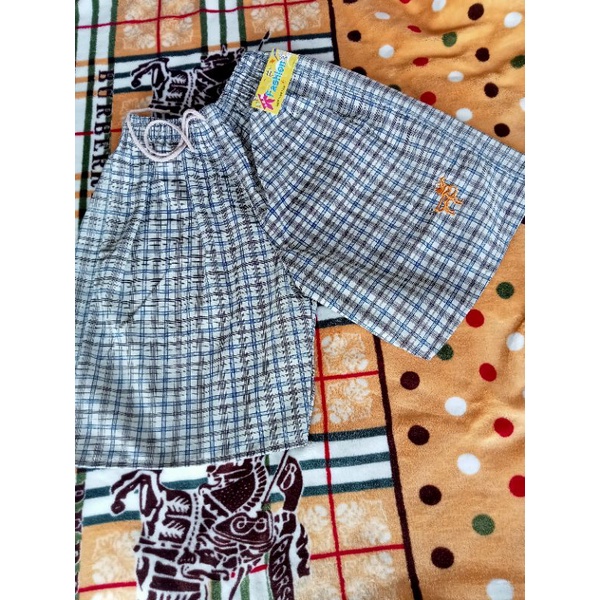 Quần Đùi Nam Thêu Nai Chất Cotton kaki Vải Đẹp