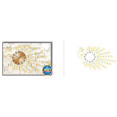 Tranh Gắn Đá Đồng Hồ Df2759 70x50cm