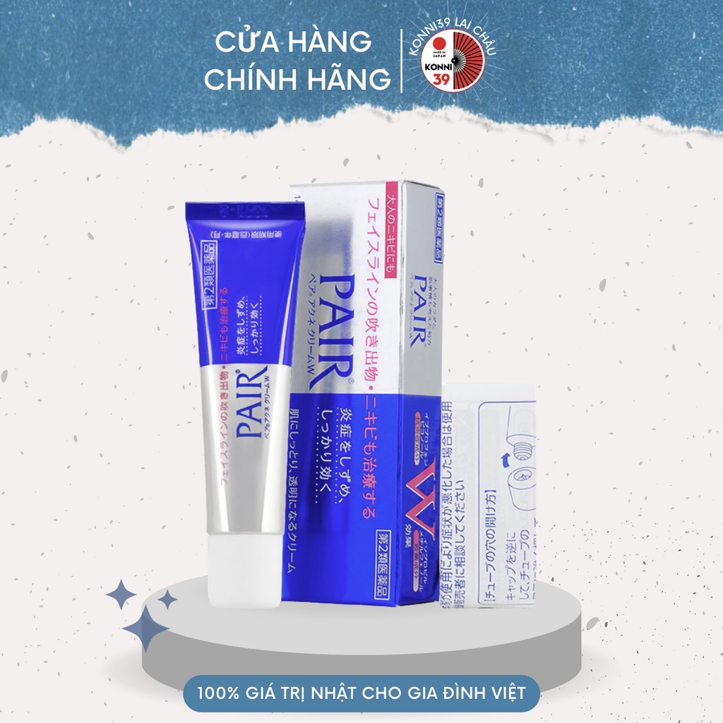 Kem mụn pair acne cream w nhật bản
