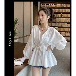 Áo kiểu nữ dáng xòe quảng châu